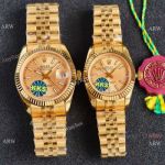 Swiss Quality Rolex Datejust Golden Jubilee Citizen Watches 36 or 28mm Couple